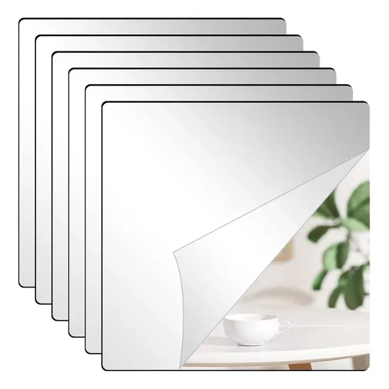 Espejo De Pared Conjunto De Espejos De Cuerpo Entero, 6pc