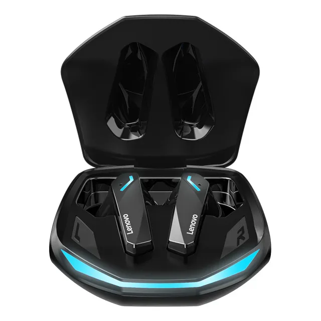 Auriculares inalámbricos Bluetooth 5.3 Lenovo Gm2 Pro Tws, color negro