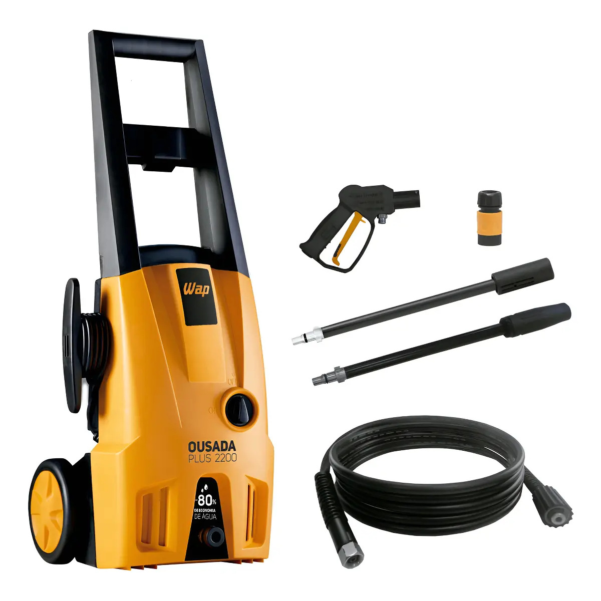 Lavadora de Alta Pressão WAP Ousada Plus 2200 1500W de Potência 1750 PSI