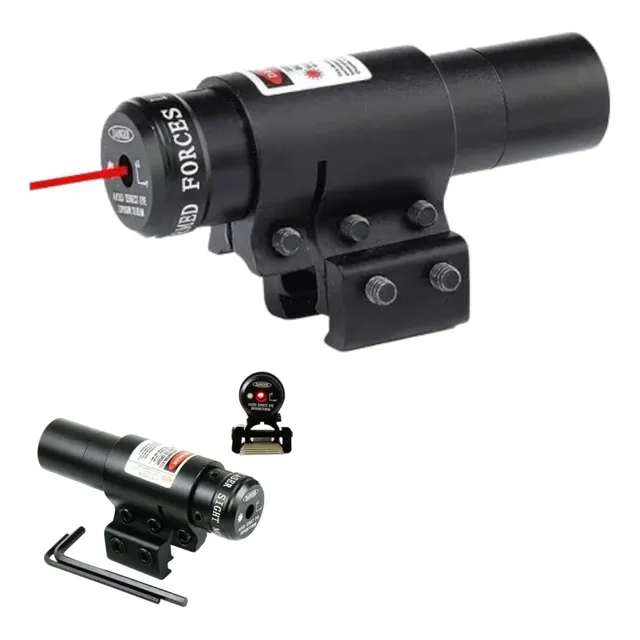 Mira Laser Spike Rifles Pistolas Sistema Riel - En Oferta