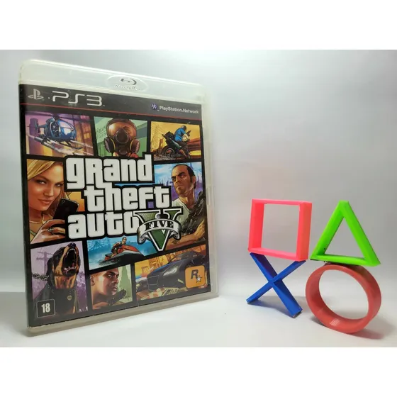 Gta 5 Grand Theft Auto V Ps3 Original Mídia Física Perfeito