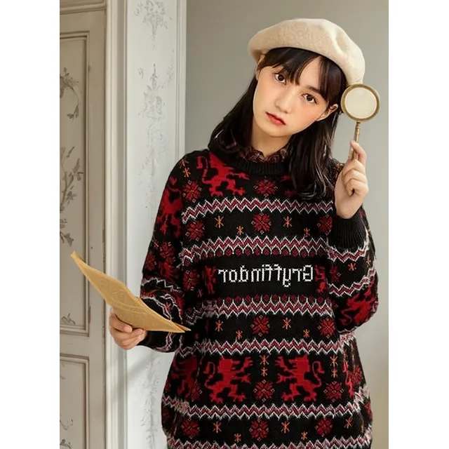 Sweater Mujer Gryffindor Harry Potter Chaleco 