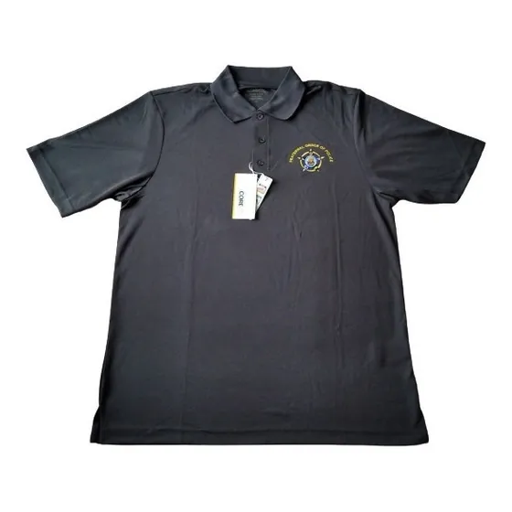 Camisa Caballero Core365 Gris Carbón Talla M Fop Impor Nueva