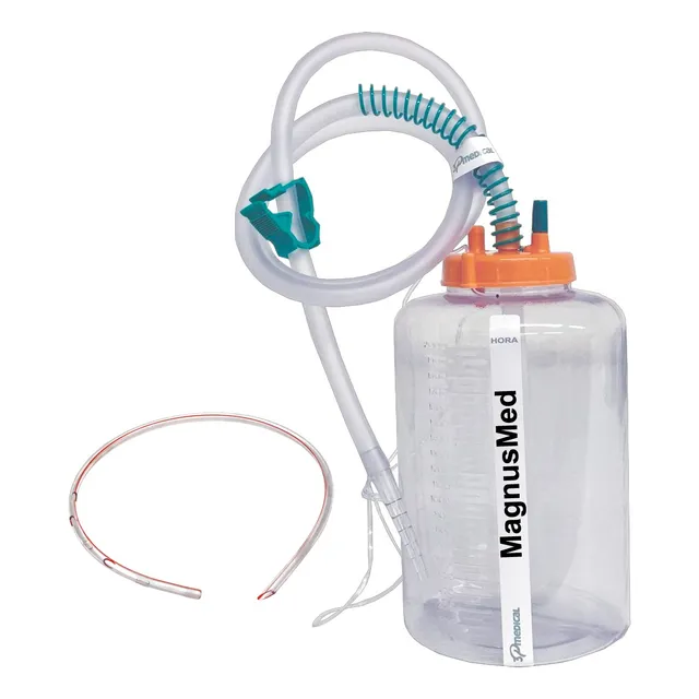 Sistema De Drenagem Torácica Mediastinal 2lts + Dreno Tórax