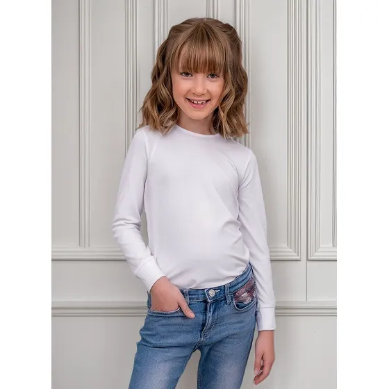 Camiseta Térmica Soft Niño Niña Manga Larga - Hg 845