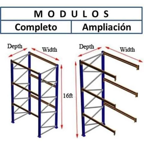 Rack Y Estantería Metalica