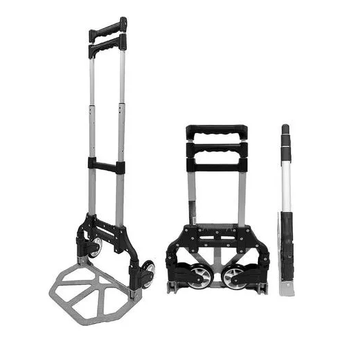 Carro De Carga Plegable En Aluminio Soporta Hasta 75kg
