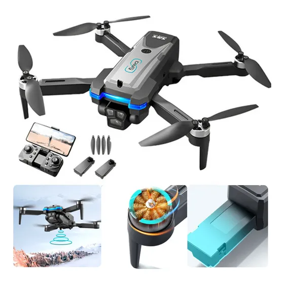 Drone Profissional S8s Max 2 Baterias Filmagem 4k Hd Camera