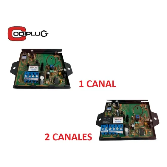 Receptor Para Control Remoto Codiplug Línea Clontex