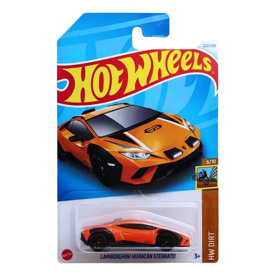 Camión volquete Lamborghini Huracán en miniatura Hot Wheels