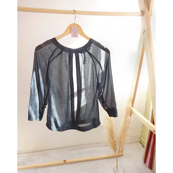 Blusa Remera - Daniel Cassin - Animal Print - Como Nueva
