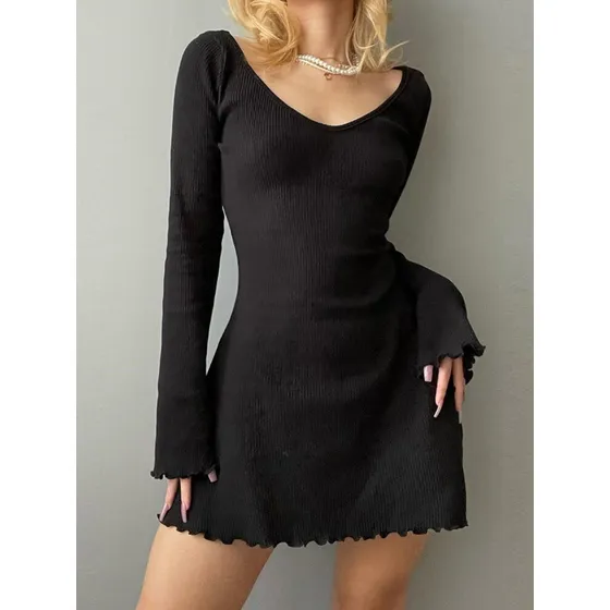 Vestidos Ed Mini A-line, Roupas Femininas, Moda Coreana, Sen