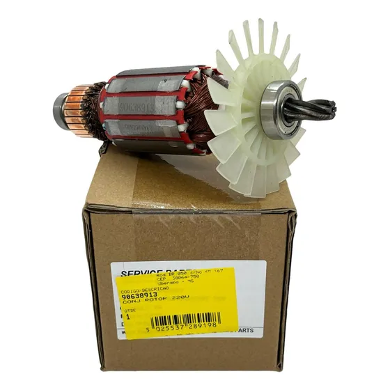 Rotor Induzido 220v Serra Circula Cs1004 Cs1350 Black&decker
