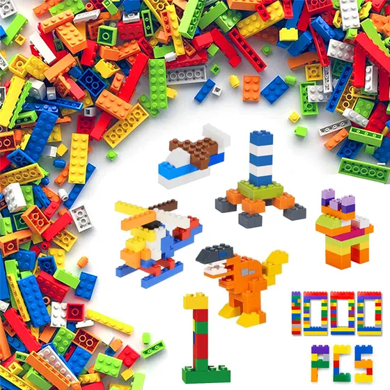 1000 Piezas Juego Bloques De Construcción Clásicos Creativos