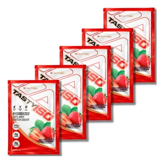 Tasty Iso Sache 30g Strawberry - Adaptogen 5 Unidades Tasty Iso Sache 30g Strawberry - Adaptogen 5 Unidades