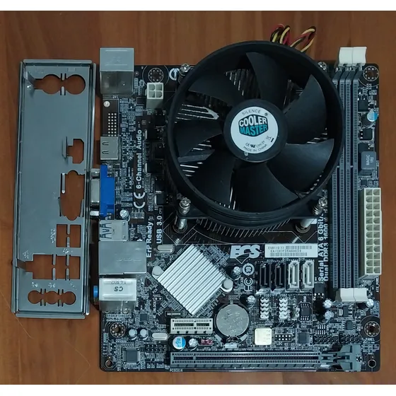 Motherboard Socket 1150 Ecs H81h3-m4 + Celeron G1820