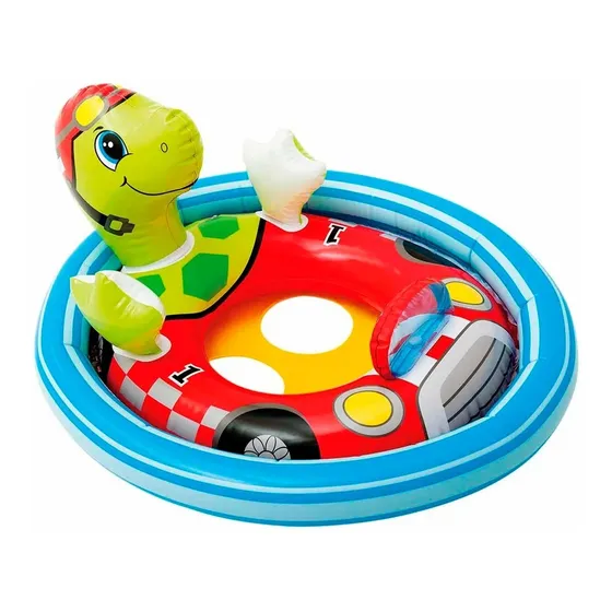 Intex Flotador Andadera De Bebé Diseño Tortuga