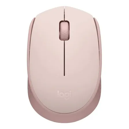Mouse sem fio Logitech M170 M170 rosa