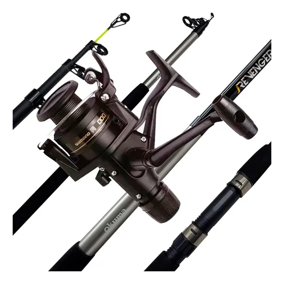 Combo Variada Profesional Caña Telescópica 1.80 Reel Nylon 