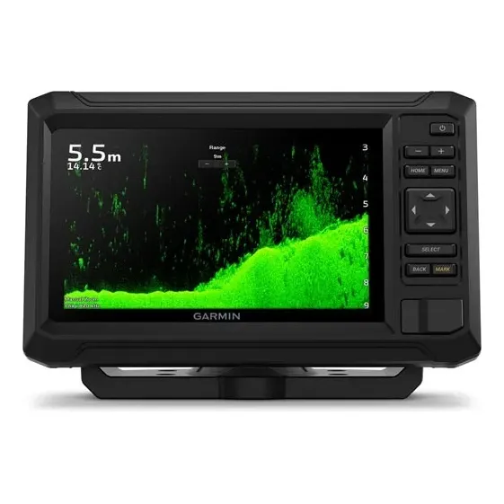 Gps Garmin Echomap 72cv Uhd2 Com Transdutor E Carta Náutica Cor Preto