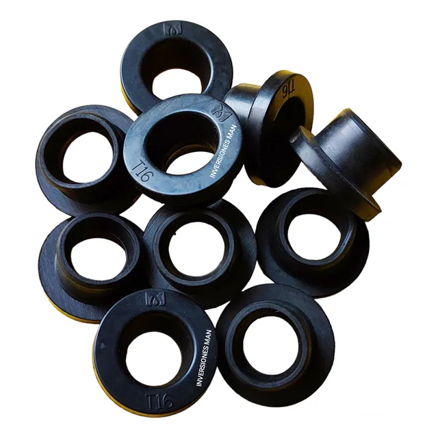Kit 10 Goma Para Conector Pead Inicial 17mm Riego X Goteo