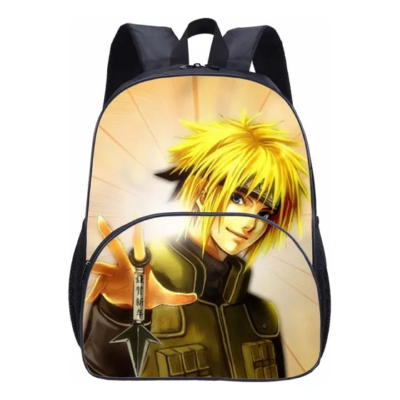 Mochila Naruto Student Mochila Hokage Laptop