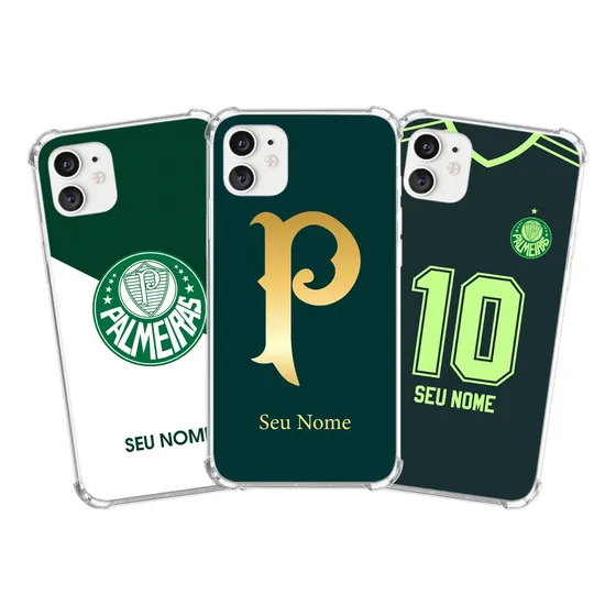 Capa Capinha Personalizada Com Nome Palmeiras Variadas