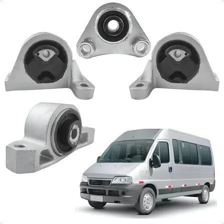 Kit Coxim Motor Cambio Ducato Boxer Jumper 2.3 Multijet Ano E Carro Olhar Descriçao