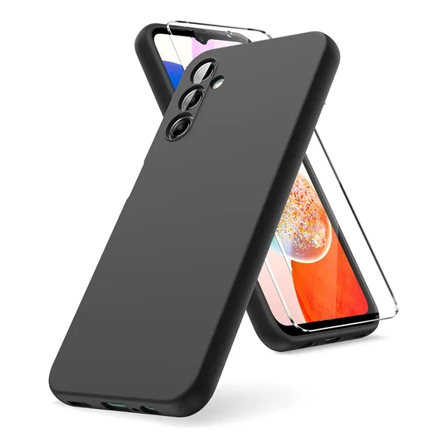 Carcasa Silicona Para Samsung Todos + Lamina Completa