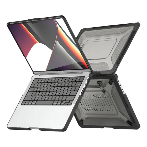 Case Funda Protector Macbook Air 13 M1 A2337a2179a1932 Armor Negro | Cuotas sin interés