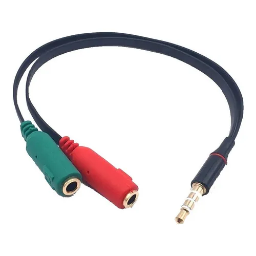 Adaptador Audio 3.5mm Micrófono Auricular | Css®