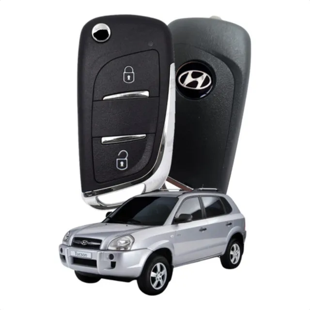 Chave Canivete Tucson 2007-2015 Compatível Controle Original