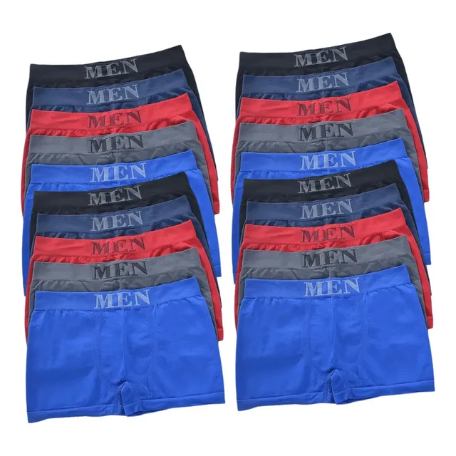 Kit 20 Cuecas Boxer Masculina Sem Costura Revenda Atacado