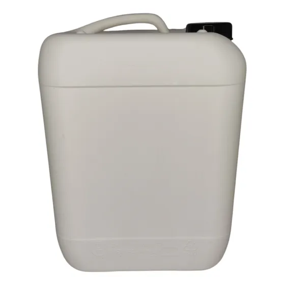 Bidón 10 Litros Blanco  Con Visor Usado Con Tapa