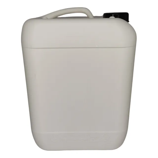 Bidón 10 Litros Blanco  Con Visor Usado Con Tapa