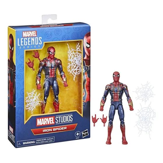 Figura De Acción De Iron Spider, Marvel Legends Series +3 Años