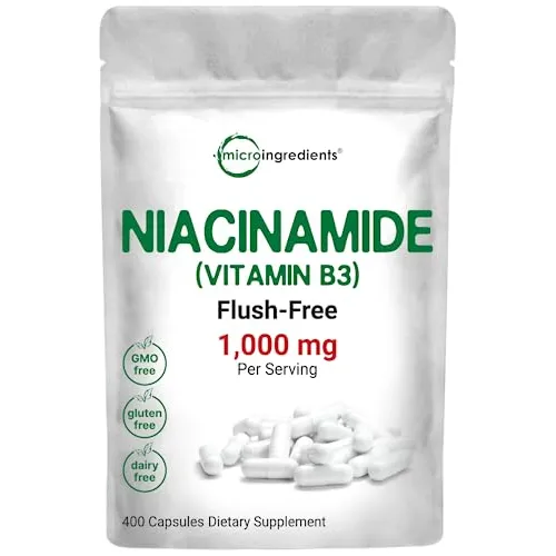 Micro Ingredientes Niacinamide Vitamina B3 1000mg Por Wzd9b
