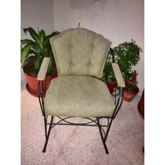 Mecedora De Hierro Forjado
