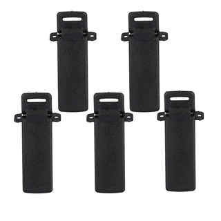 Pinza De Cinturón Walkie Talkie De 5 Piezas Para Baofeng Uv- Pinza De Cinturón Walkie Talkie De 5 Piezas Para Baofeng Uv-