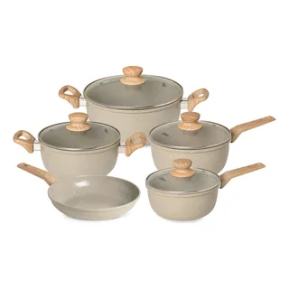 Oster Jogo De Panelas 5 Peças Com Revestimento CerĂąmico Antiaderente E Fundo CompatĂvel Com Indução - Marble Edition Cinza Dust Oster Jogo De Panelas 5 Peças Com Revestimento CerĂąmico Antiaderente E Fundo CompatĂvel Com Indução - Marble Edition Cinza Dust