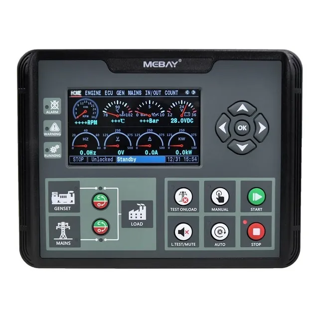 Panel Control Mebay Dc82d Planta Electrica Generador