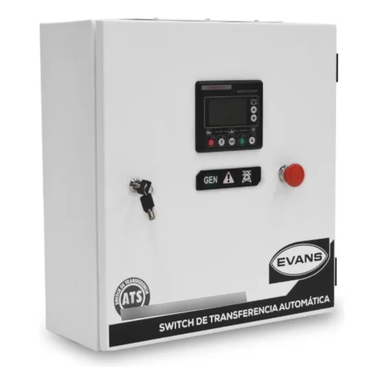 Ats Evans Transferencia Automática 400 Amp 12vcd 2 Y 3 Fases