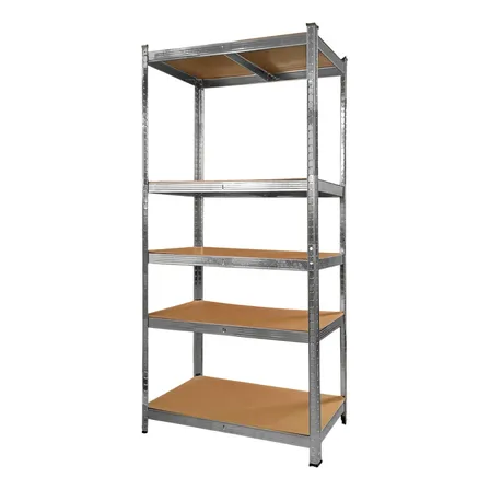 Estante Metálico Anaquel Organizador Hogar 5 Niveles Madera Metálico
