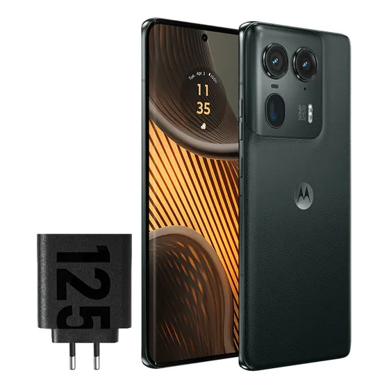 Motorola Edge 50 Ultra 5g 512 Gb Negro 12 GB Ram hasta 24GB, Resolución 1.5K, Cámaras50MP, 50Mp, 50Mp, Teleobjetivo 64MP, Gorilla Glass 7 Victus. IP68.