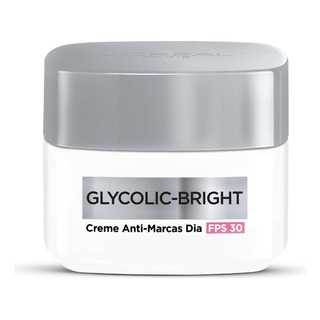 Creme Anti-marcas Dia Fps 30 Glycolic-bright L'oréal Paris Creme Anti-marcas Dia Fps 30 Glycolic-bright L'oréal Paris