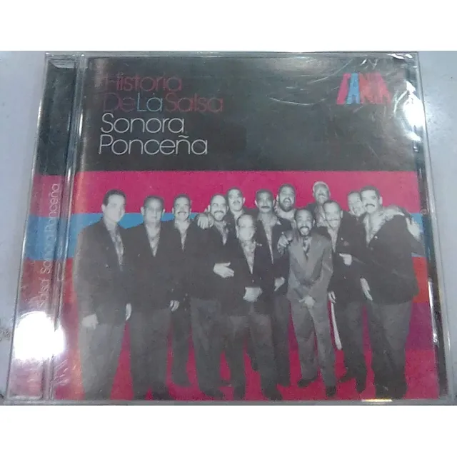 Sonora Ponceña. Historia De La Salsa. Cd Usado. Qqo. Ag.