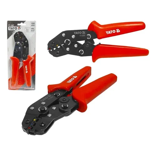 Pinza Crimpeadora Para Terminales Aislados Ingco Hrcpj0506