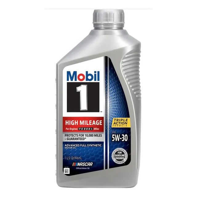 Aceite Mobil 1 Sintetico 5w-30 Alto Kilometraje...