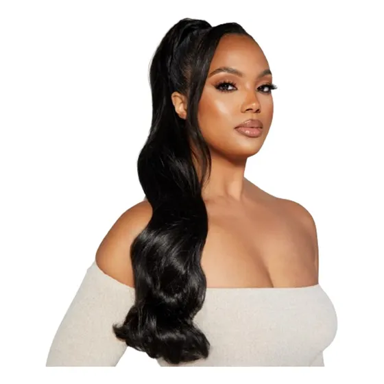 Aplique De Cabelo Identico Humano Bio Fibra Organico - Rabo 
