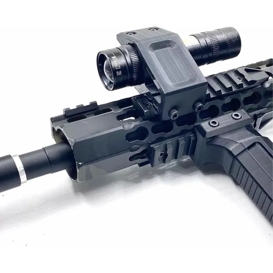 Mount Suporte Tático P/ Lanterna Adaptador Trilho Picatinny